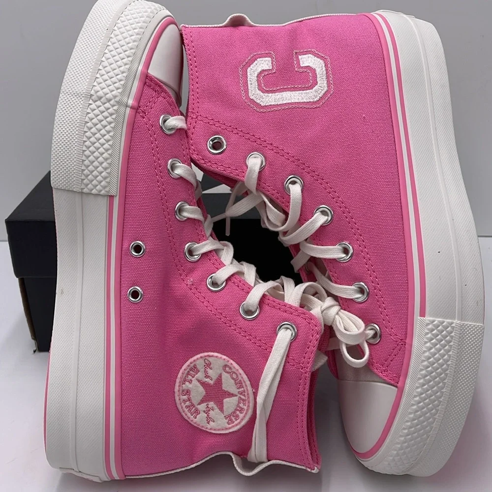 Converse WMNS A07141C CTAS LIFT HI OOPS PINK/OOPS PINK Platforms Sneakers